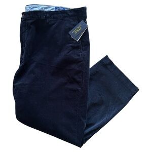 POLO RALPH LAUREN Mens Navy Stretch Classic Fit Corduroy Pants 50BX30 NWT $125